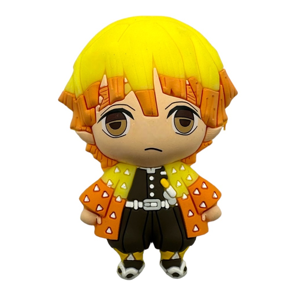 Kimetsu no Yaida Demon Slayer Anime Series Zenitsu Agatsuma PVC Magnet Decor